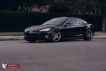 Tesla Model S by EVS Motors on Vossen Wheels 2017 года